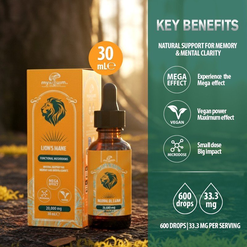 lion’s mane mushroom extract 10 ml