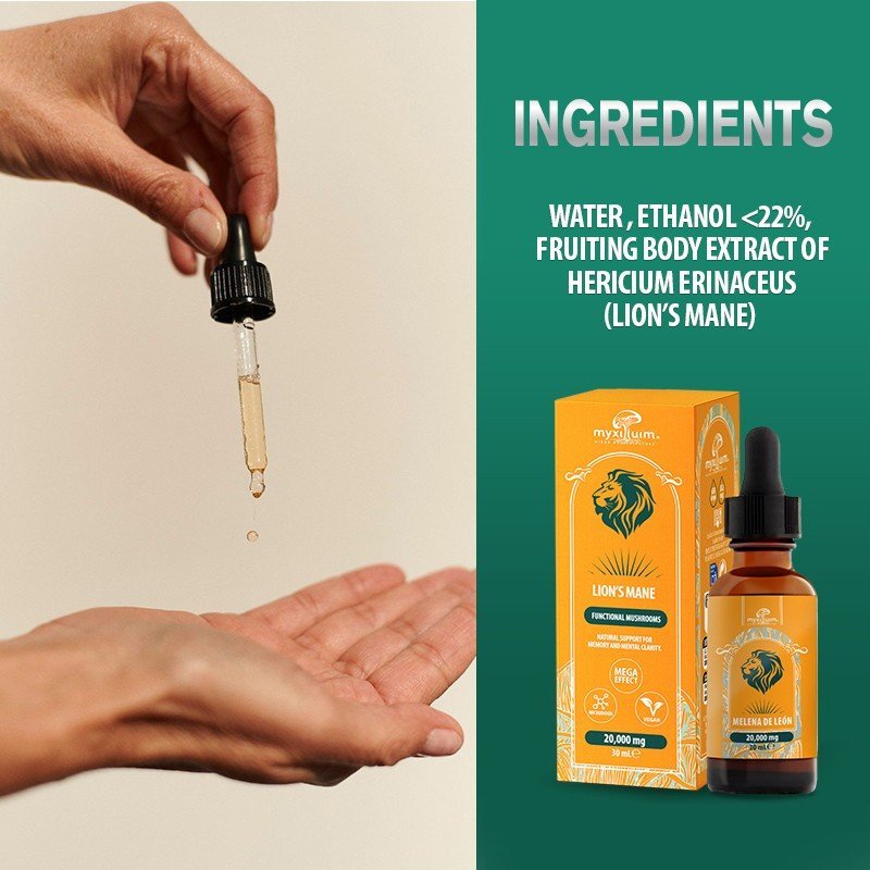 lion’s mane mushroom extract 10 ml