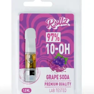 Recarga 1ML Vários Sabores  10-OH 97% [Rollz] - Grape Soda