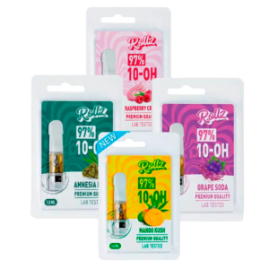 Recarga 1ML Vários Sabores  10-OH 97% [Rollz]