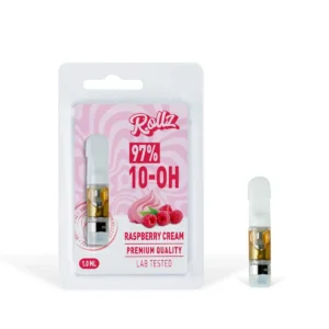 Recarga 1ML Vários Sabores  10-OH 97% [Rollz] - Raspberry Cream
